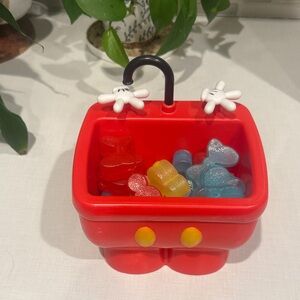 Red Toy Sink with Accessories